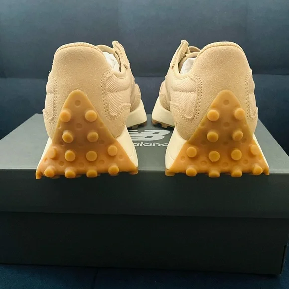 New Balance 327 Animal Print Women's Sneakers Shoes Beige Leopard size 5.5 - Picture 8 of 13